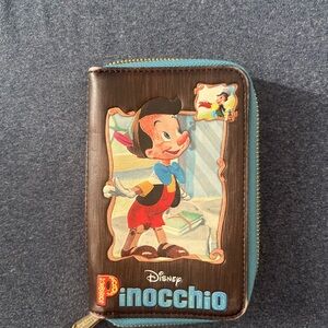 Loungefly Disney Pinocchio Wallet - Brown and Blue